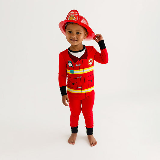Posh Firefighter Classic Pajama Set