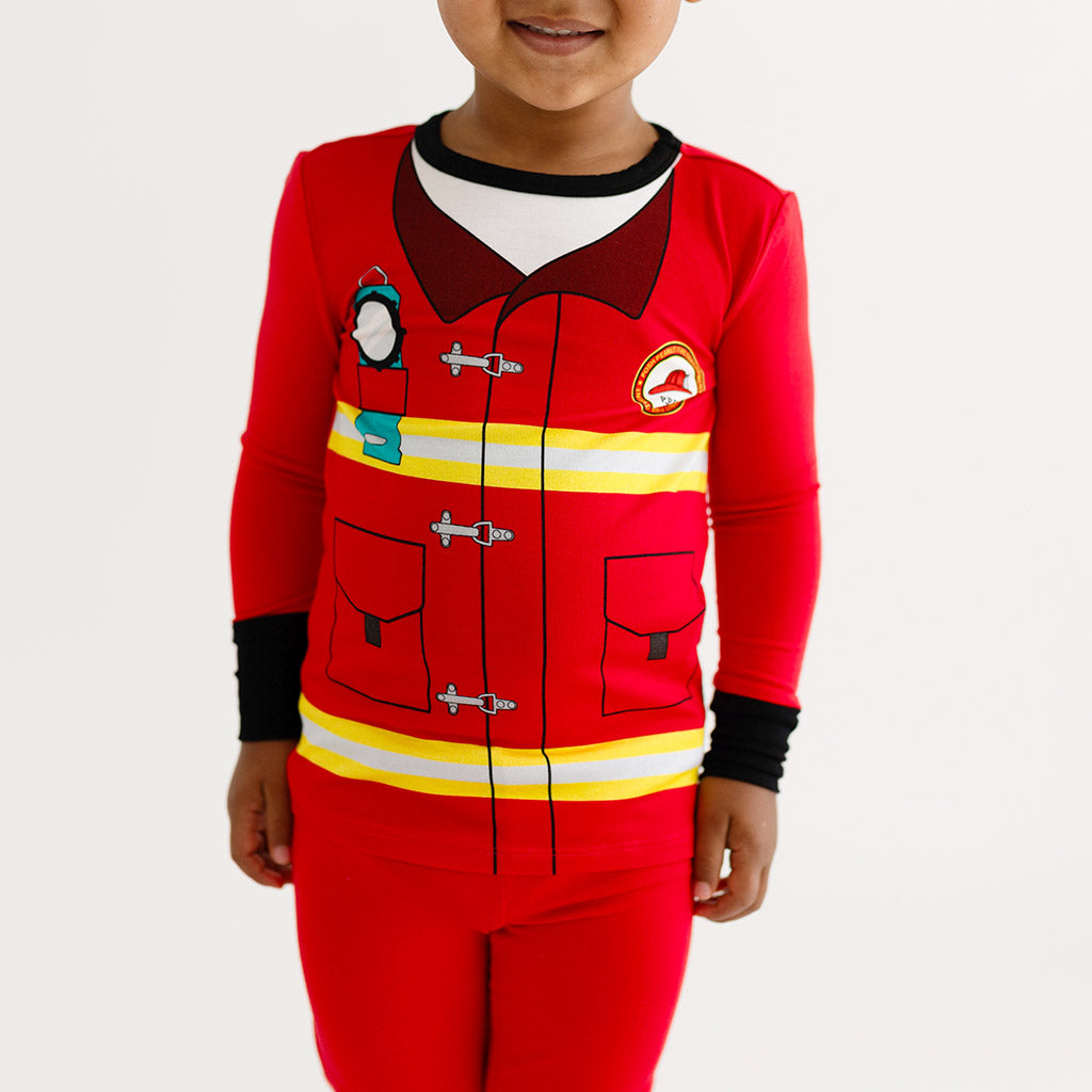 Posh Firefighter Classic Pajama Set