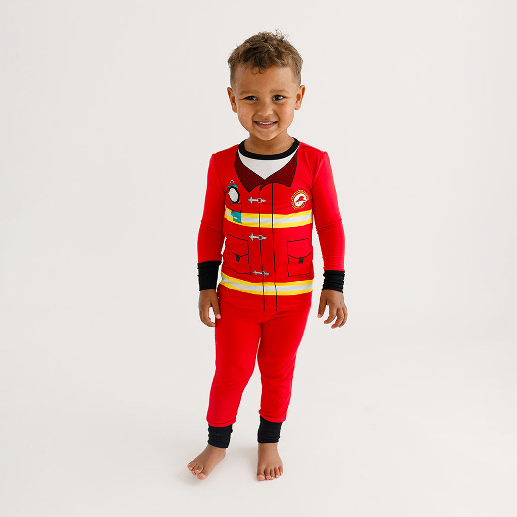 Posh Firefighter Classic Pajama Set