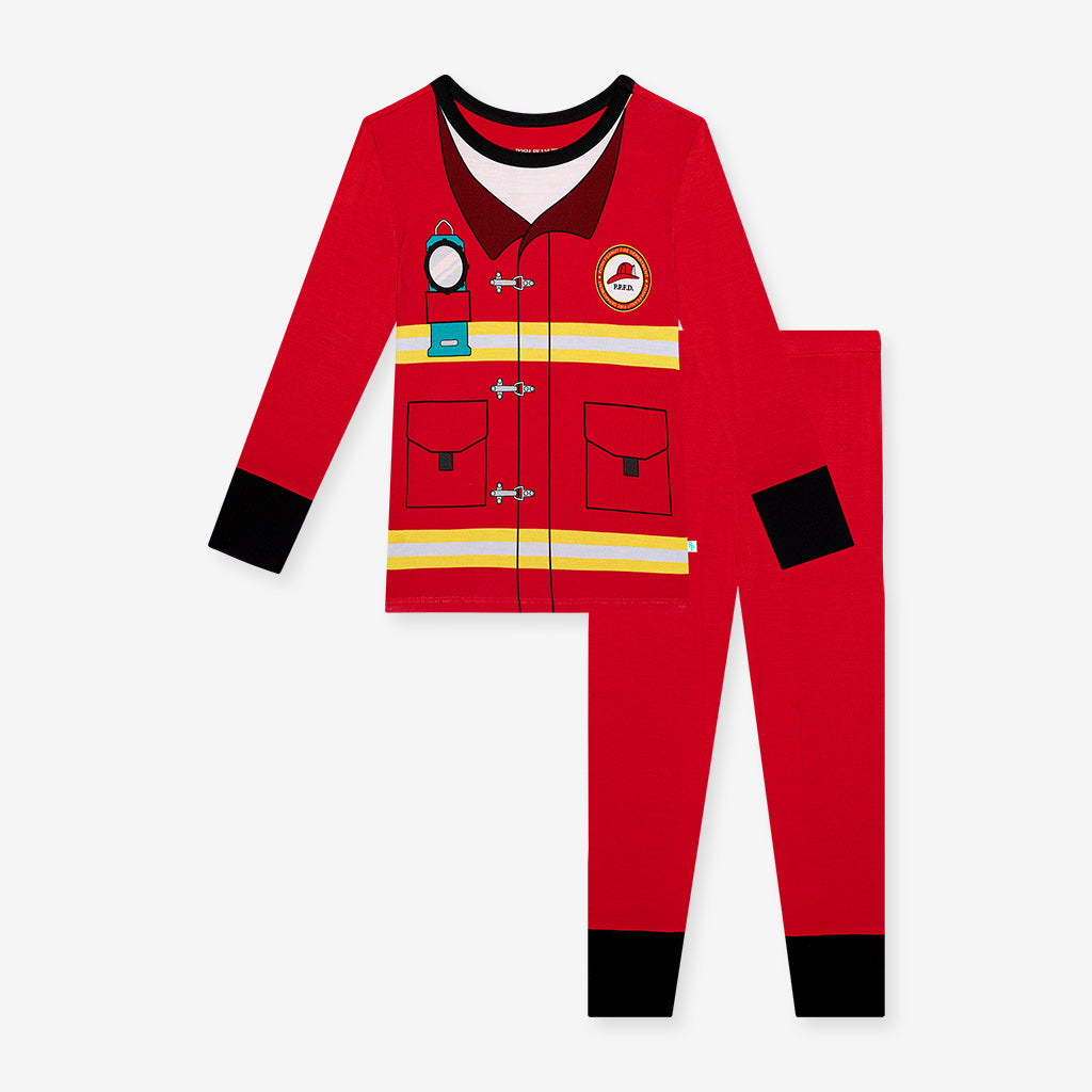 Posh Firefighter Classic Pajama Set