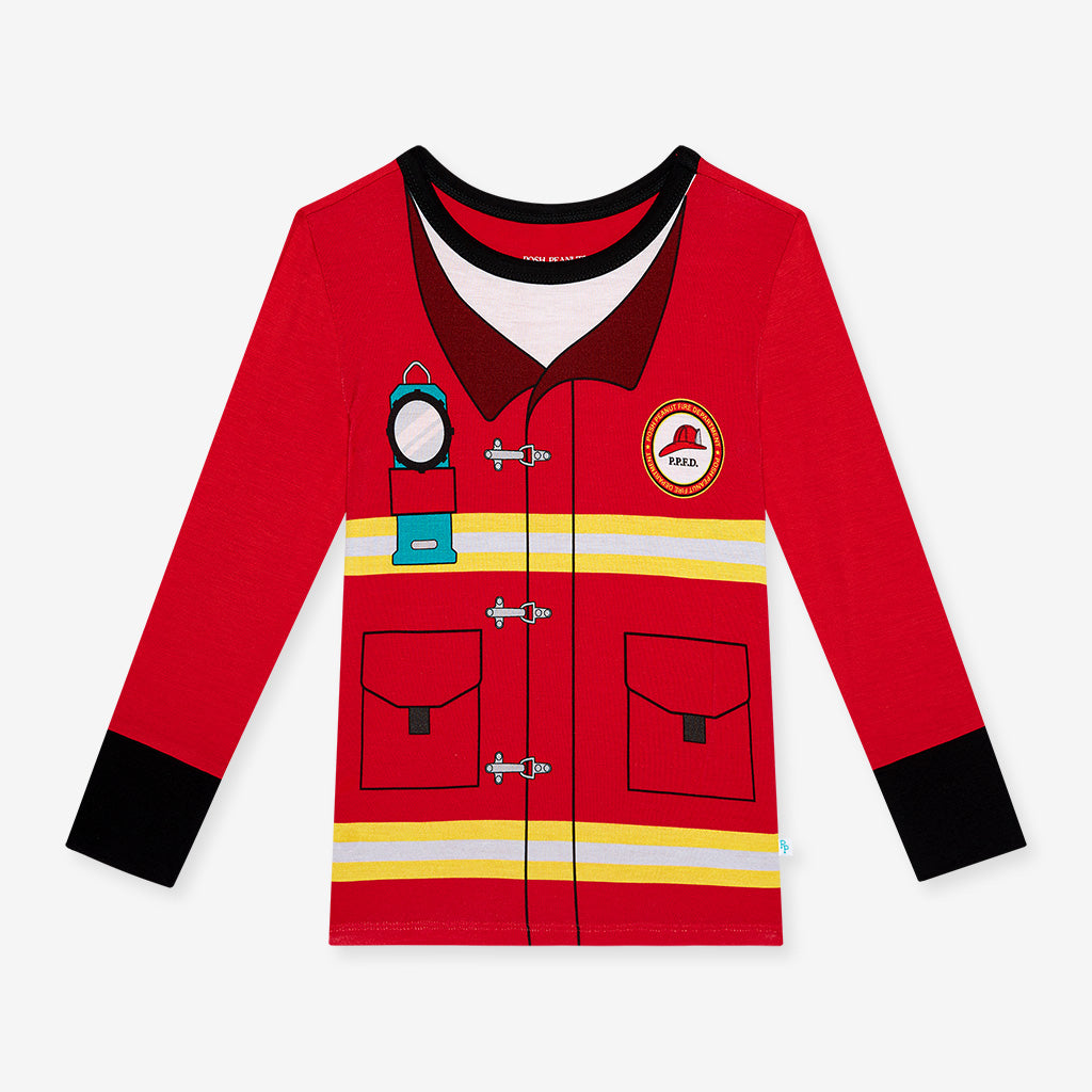 Posh Firefighter Classic Pajama Set