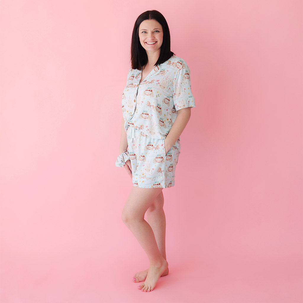 Catherine Women's Luxe Pajama Short Set