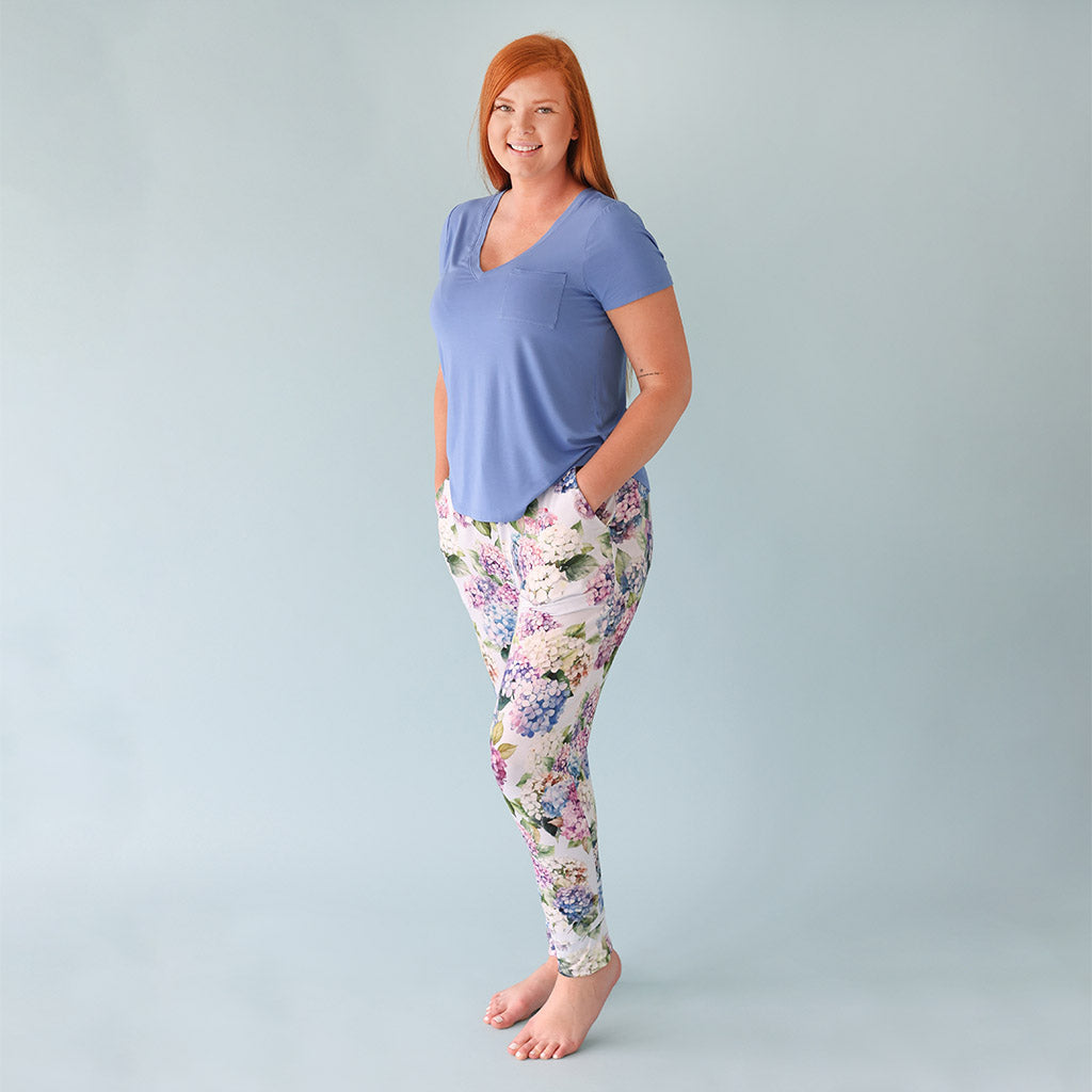 Chatham Blue Women's V-Neck Tee