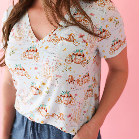 Catherine Women's V-Neck Tee