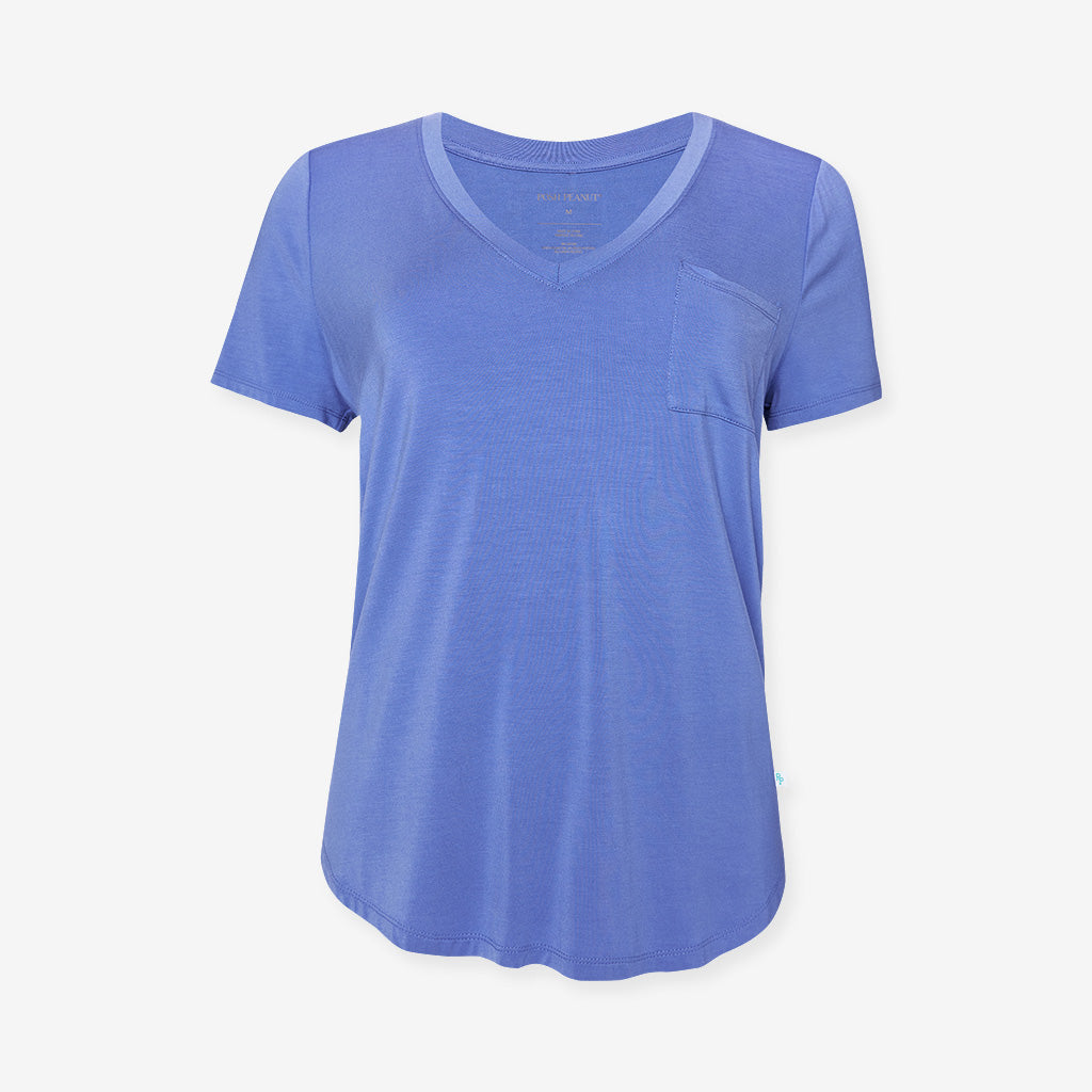 Chatham Blue Women's V-Neck Tee