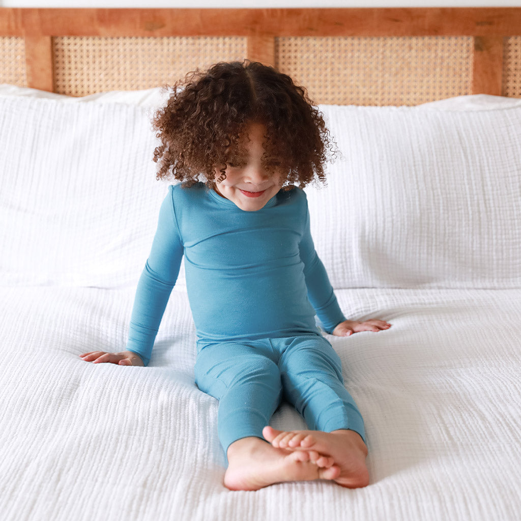 Celestial Blue Classic Pajama Set