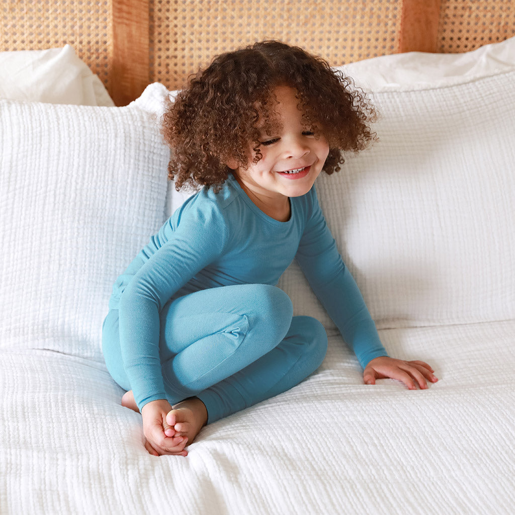 Celestial Blue Classic Pajama Set