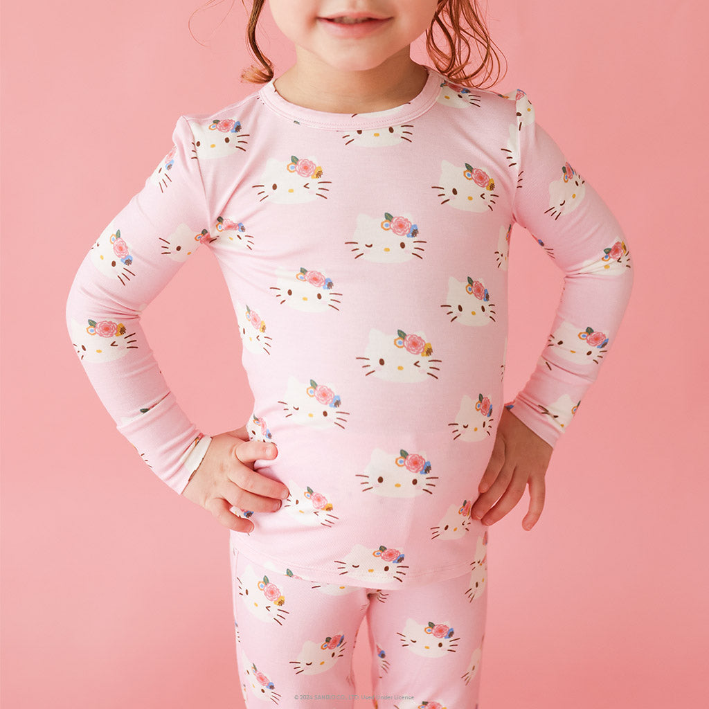 Pastel Pink Hello Kitty® Classic Pajama Set
