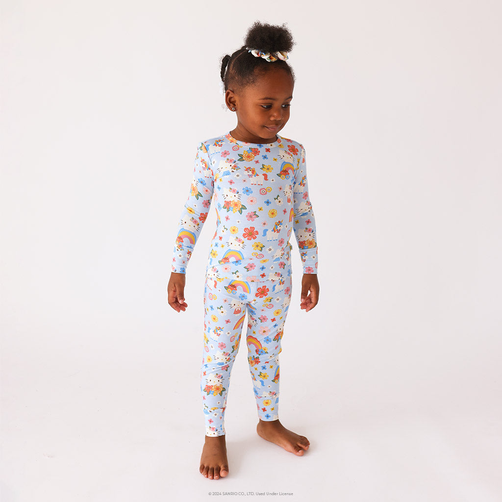 Springtime Blue Hello Kitty® Classic Pajama Set