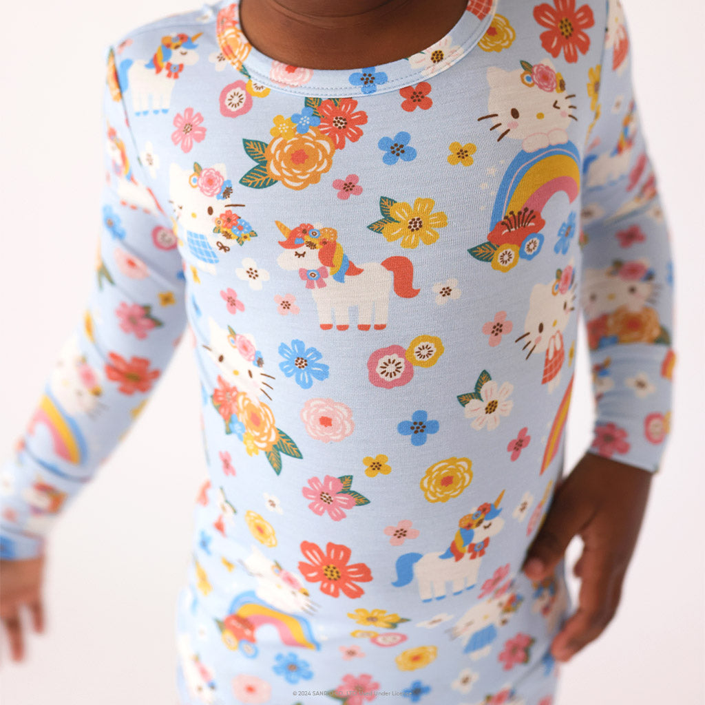 Springtime Blue Hello Kitty® Classic Pajama Set