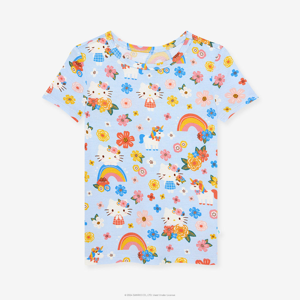 Springtime Blue Hello Kitty® Classic Pajama Short Set