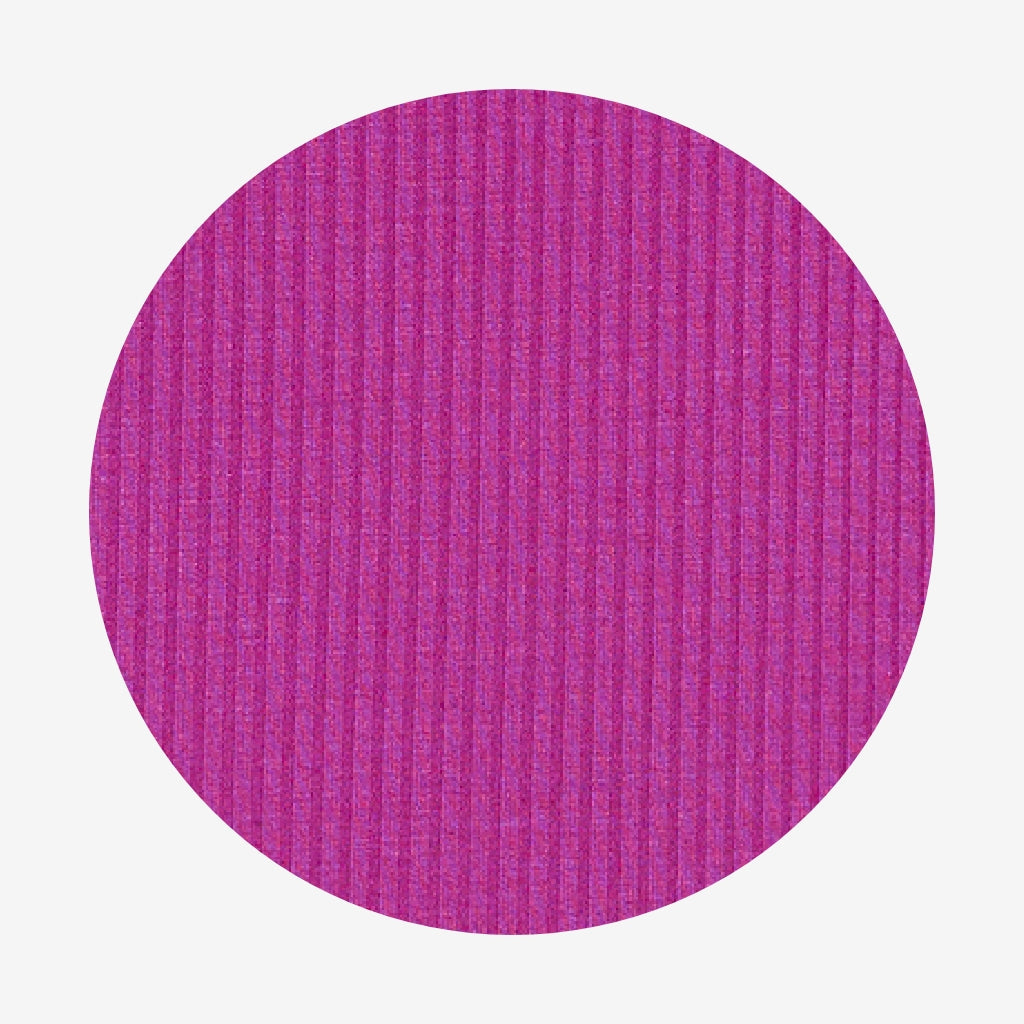 Posh Plum Ribbed Classic Pajama Set