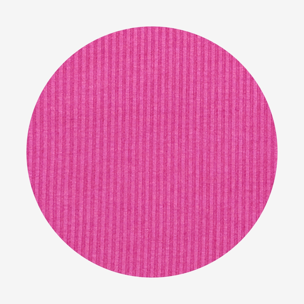 Posh Violet Ribbed Women's Short Sleeve Loungewear