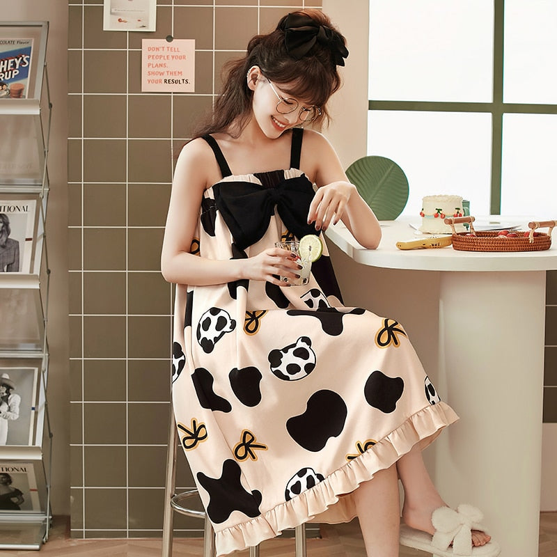 "A Bow Sleep" Night Gown