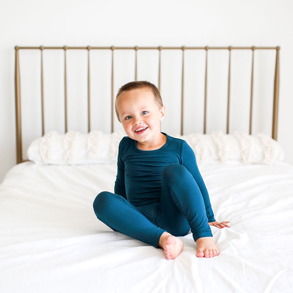 Sailor Blue Classic Pajama Set