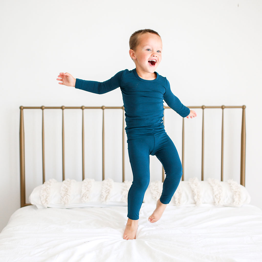 Sailor Blue Classic Pajama Set