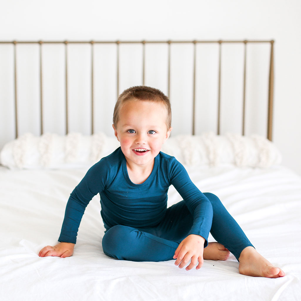 Sailor Blue Classic Pajama Set