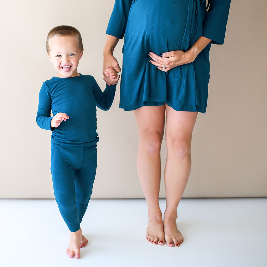 Sailor Blue Classic Pajama Set