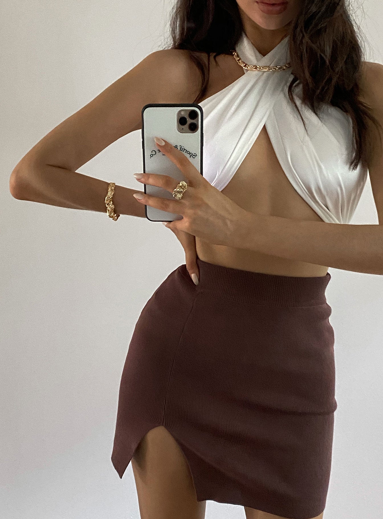 The Lola Mini Skirt Coco