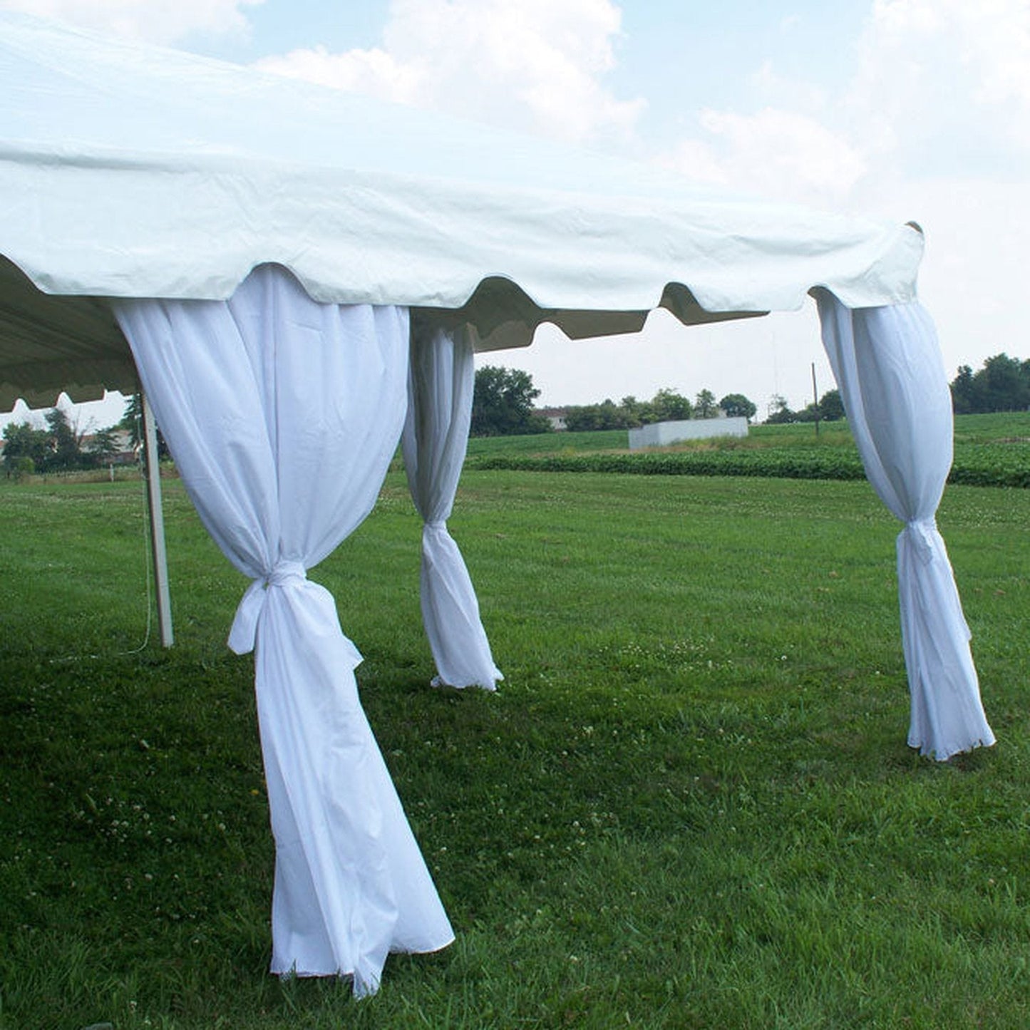 Tent Leg Drapes