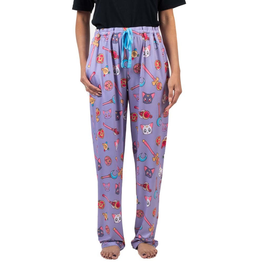 Sailor Moon Chibi Symbols All Over Print Unisex Lounge Pants