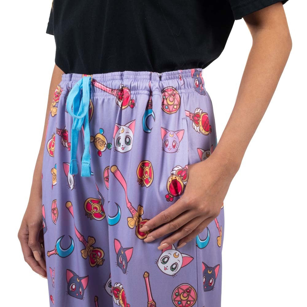 Sailor Moon Chibi Symbols All Over Print Unisex Lounge Pants