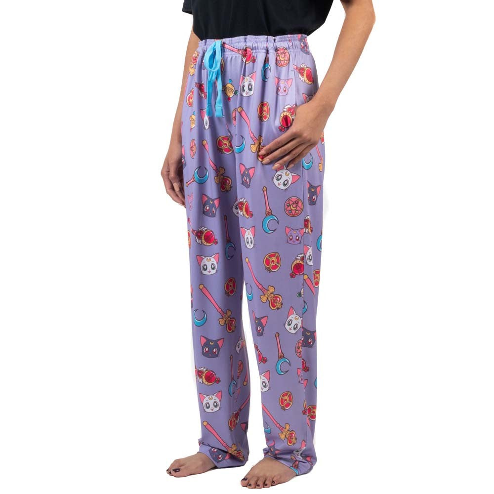 Sailor Moon Chibi Symbols All Over Print Unisex Lounge Pants