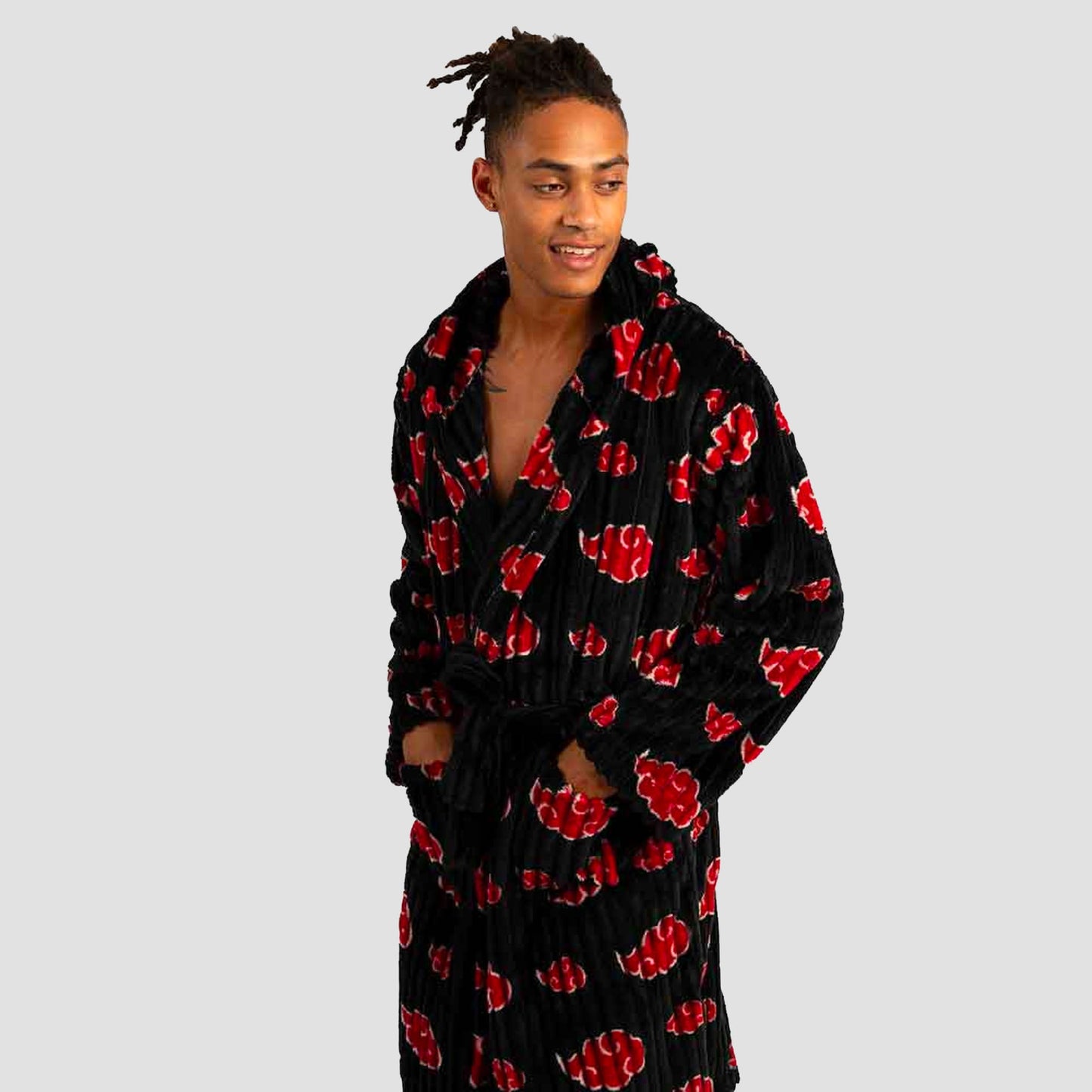 Akatsuki Naruto Fleece Robe