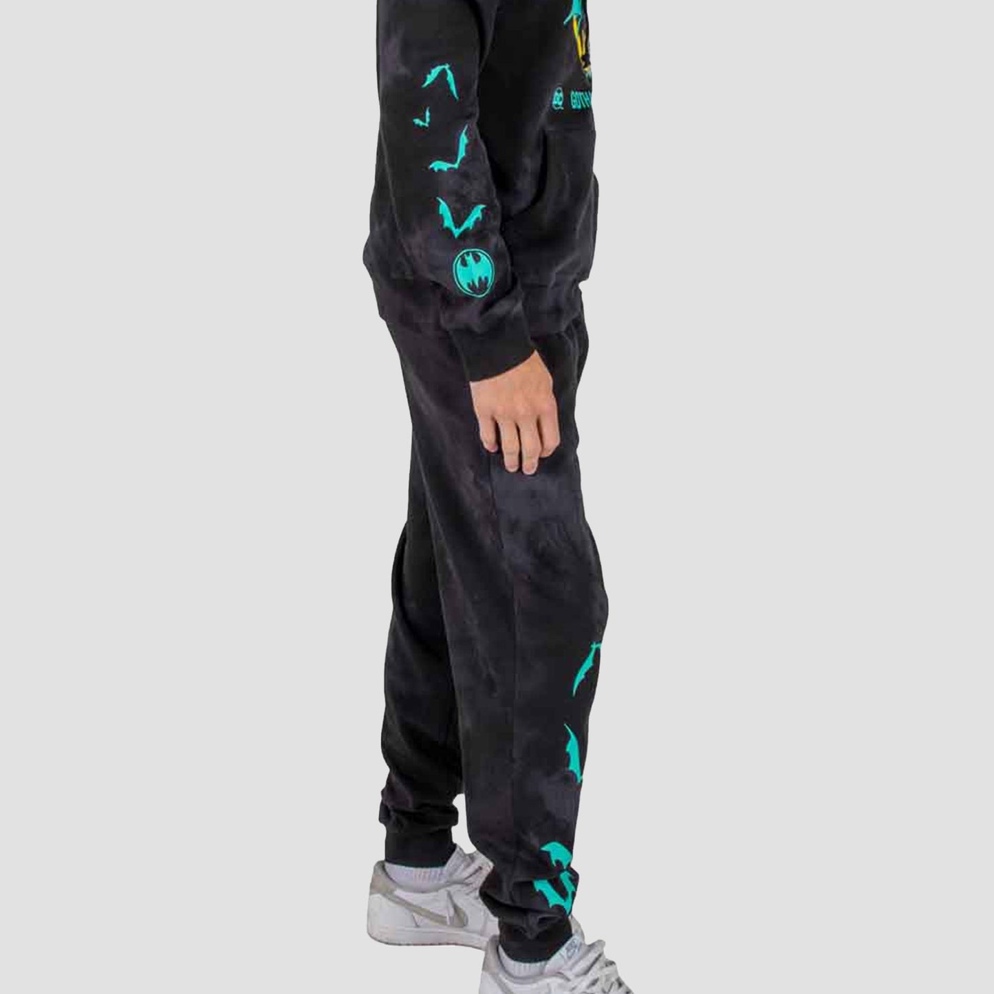 Batman (DC Comics) Acid Washed Hoodie & Joggers Set