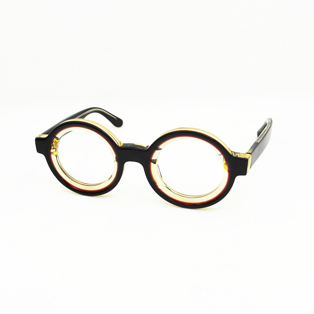 Thickened Plate Half Black And White Sunglasses For Men And Women - Blue Force Sports