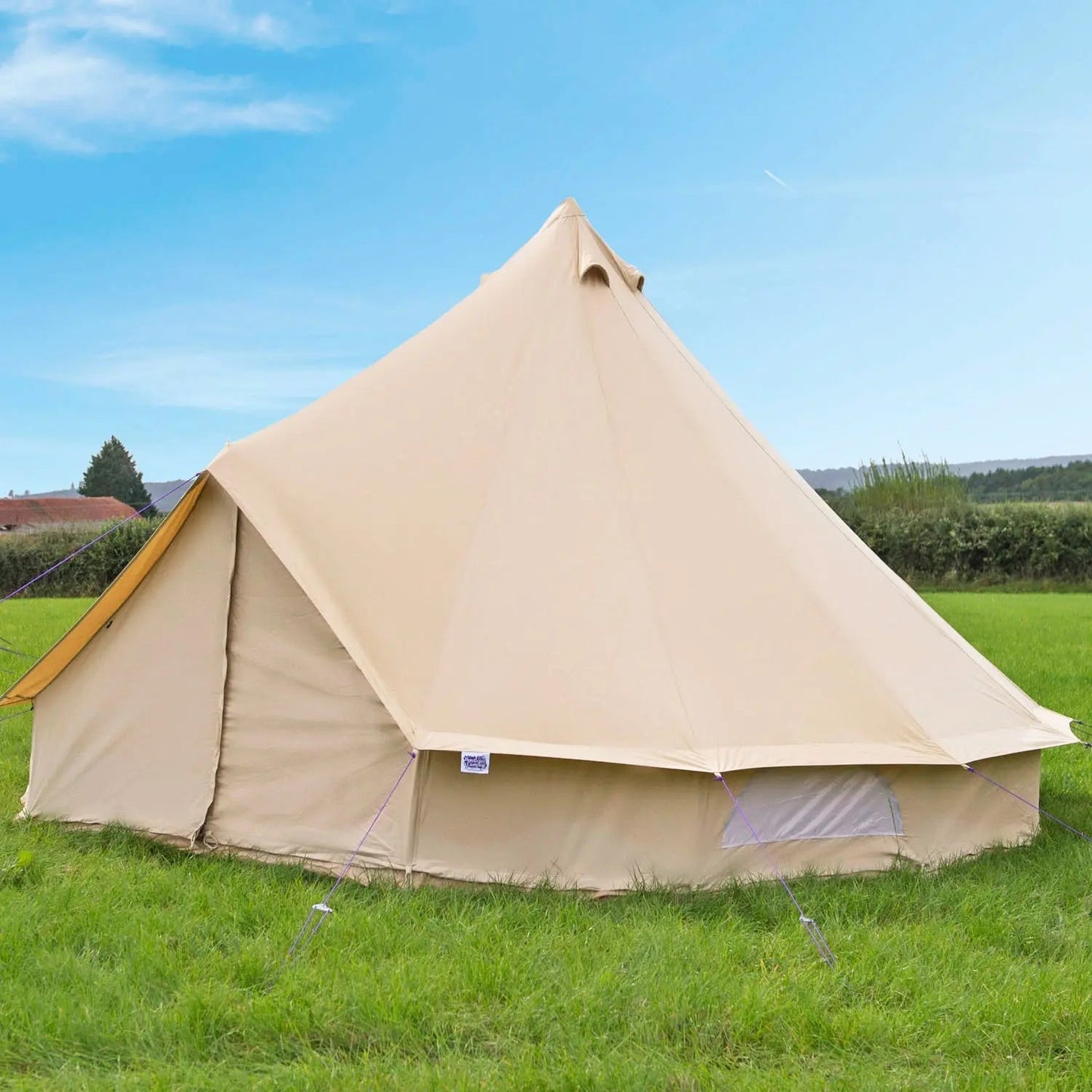 boutique camping CLASSIC CAMPING BELL TENT TIPI GLAMPING CANVAS