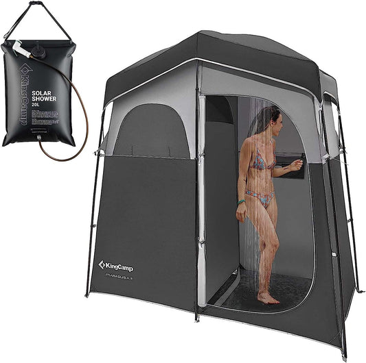 Shower tent black