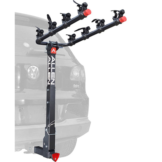 Allen Sports Deluxe Quick Install Locking 4-Bicycle Hitch Mounted Bike Rack Carrier, 542QR