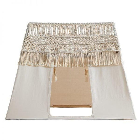 Cotton & Rope Macramé Playhouse for Kids
