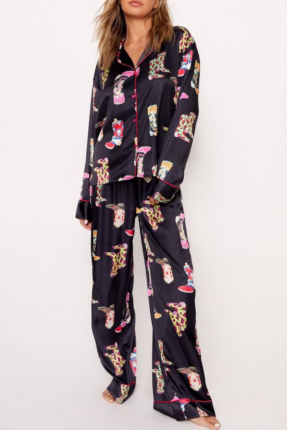 Cowboy Boots Pajama Set | S-XL