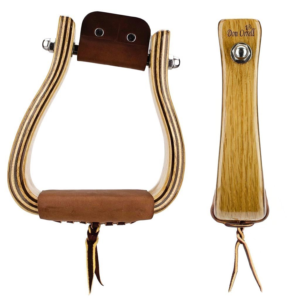 Don Orrell 2" Angled Flat Bottom Stirrups