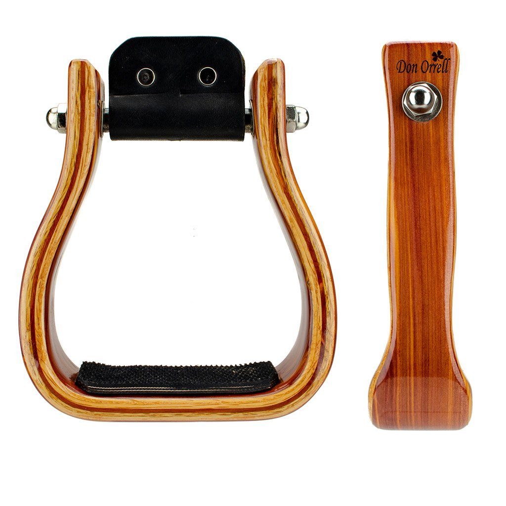 Don Orrell 2" Barrel Racer Stirrups (Standard)
