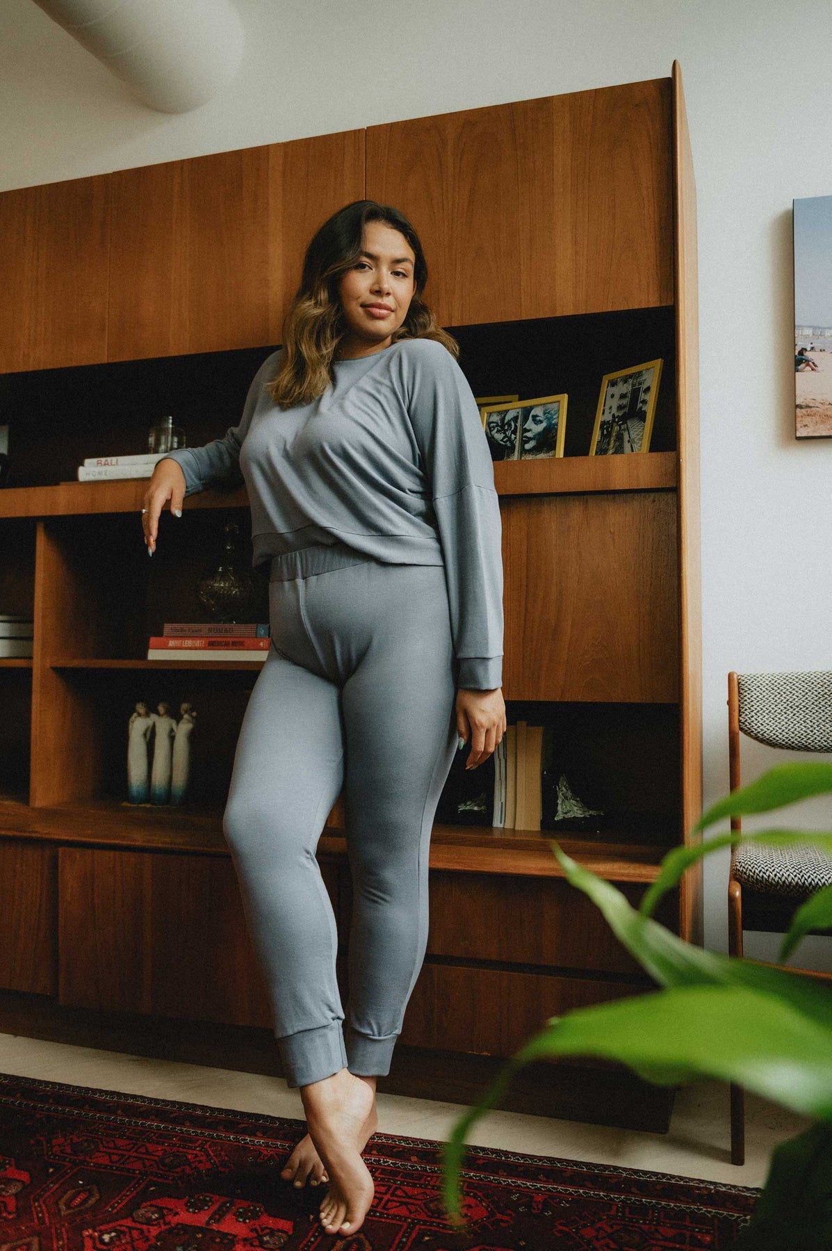 Everette Bamboo Pant Lounge + Pajama Bottoms Mary Young XS Mauve