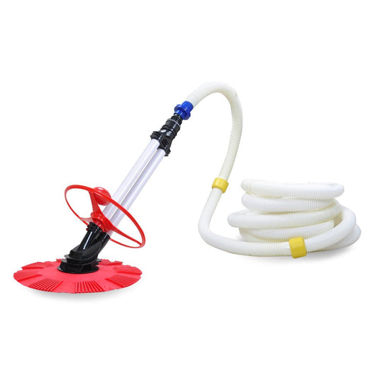 Yescom Inground above Ground Automatic Swimming Pool Cleaner Climb Wall Floor Pool Sweeper Suction Side Vacuum 10X Hose