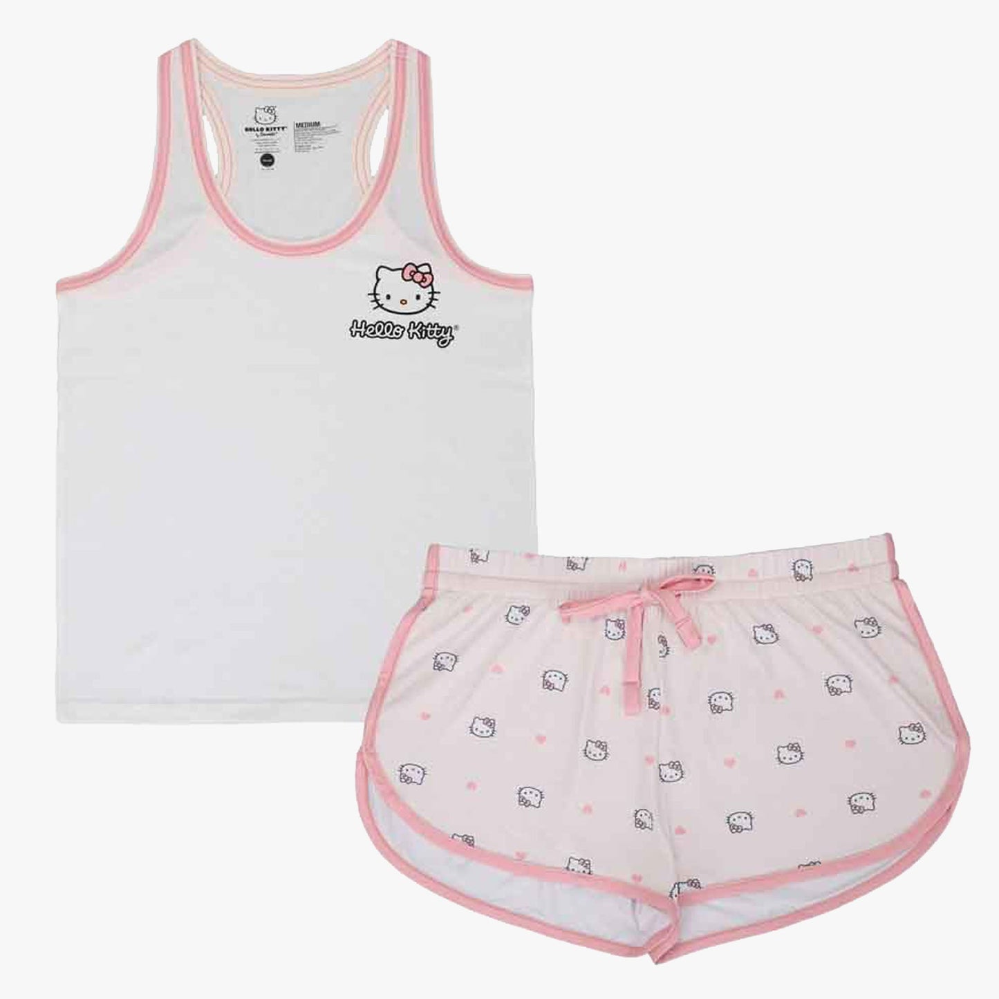 Hello Kitty Tank Top and Shorts Sleep Set