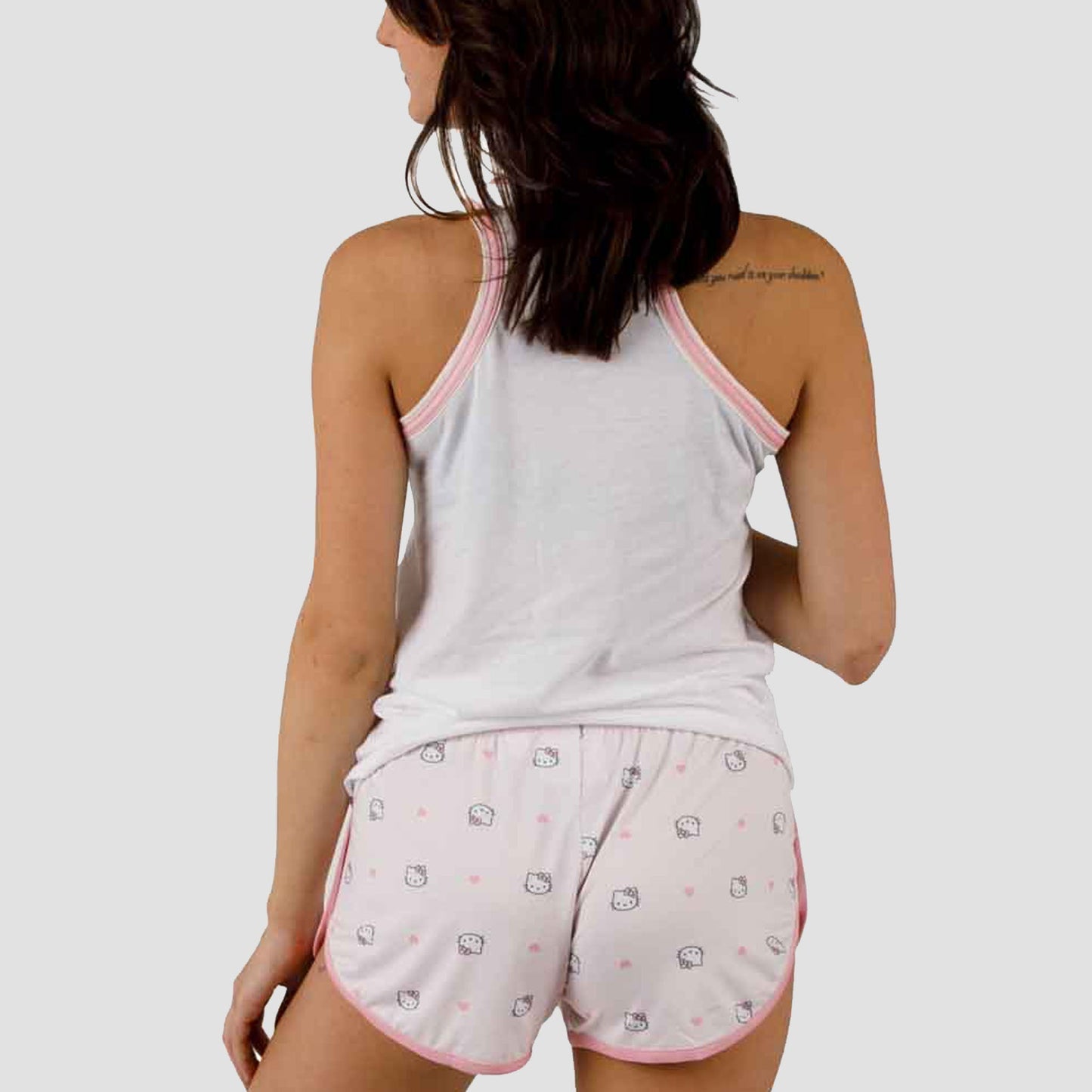 Hello Kitty Tank Top and Shorts Sleep Set
