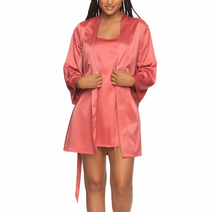 Felina Ladies' Chemise & Robe Set