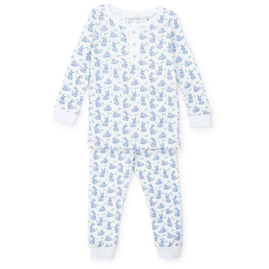 Jack Pajama Set - Bunny Hop Blue