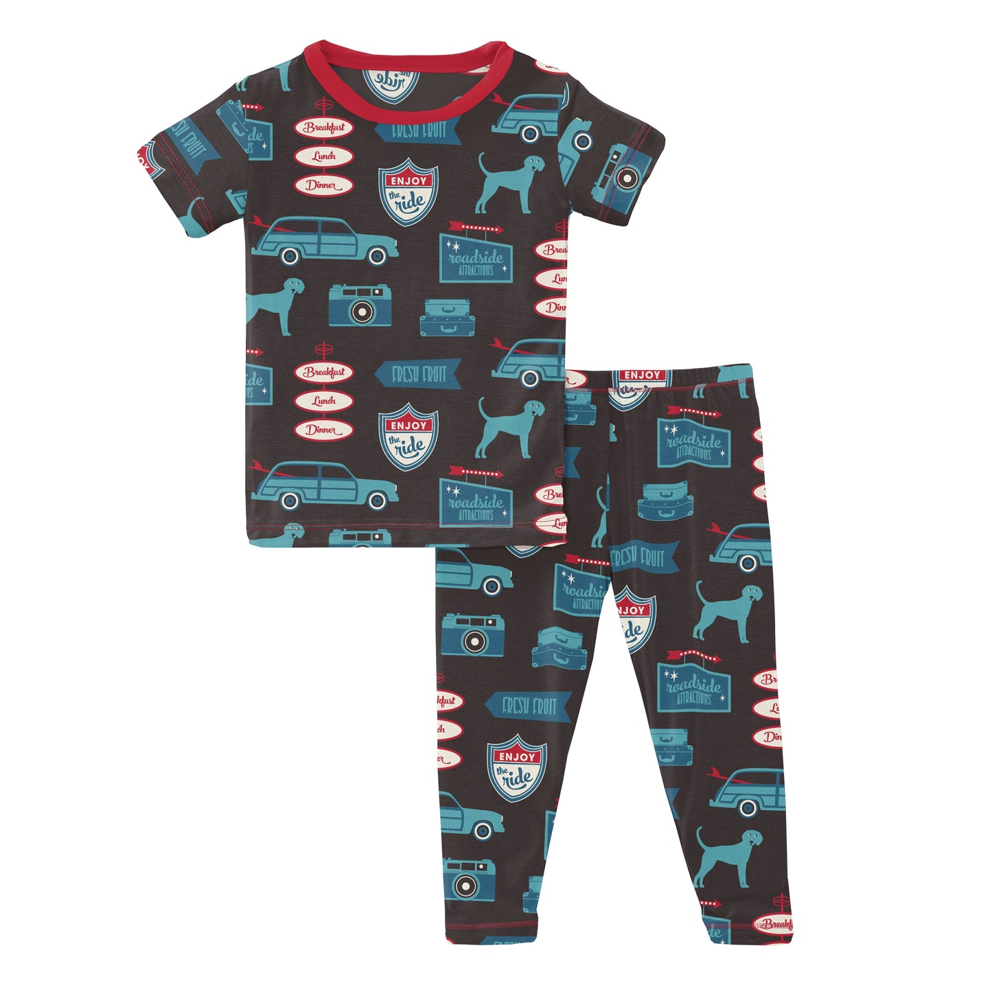 Road Trip Pajama Set Midnight on the Road