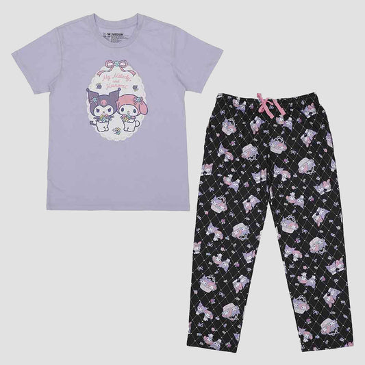 Kuromi & My Melody Sleepwear Set