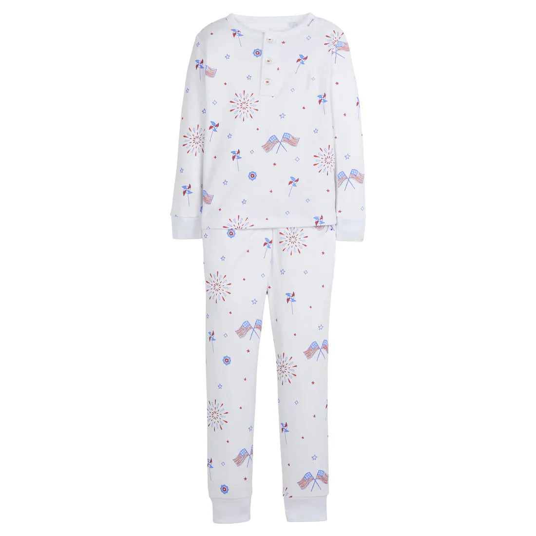 Printed Jammies - Patriotic Flag