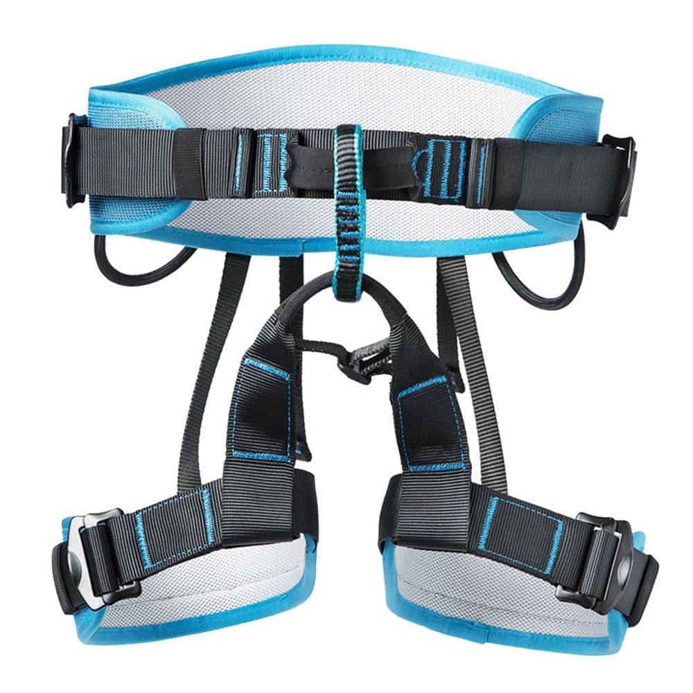 Roof Working Safety Harness Half Body Protection Tree Climbing Waist Strap Belts - Orange