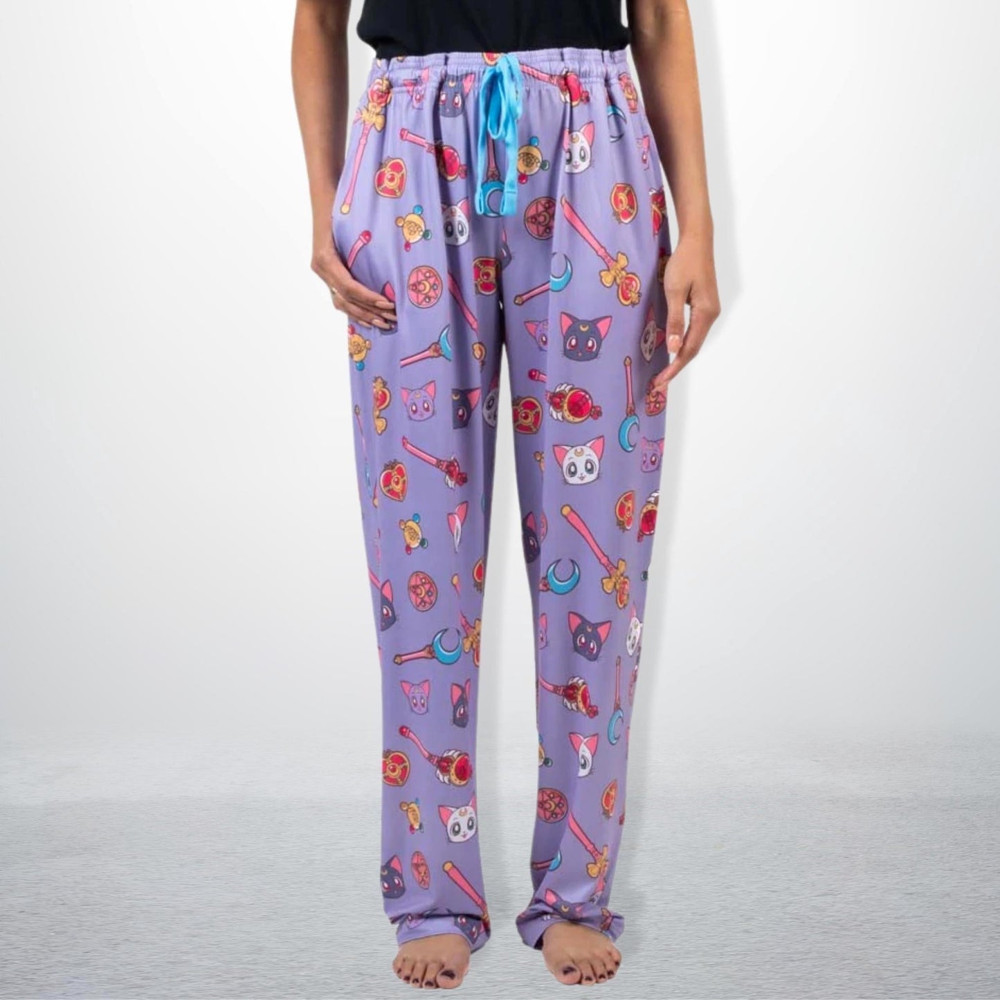 Sailor Moon Chibi Symbols All Over Print Unisex Lounge Pants