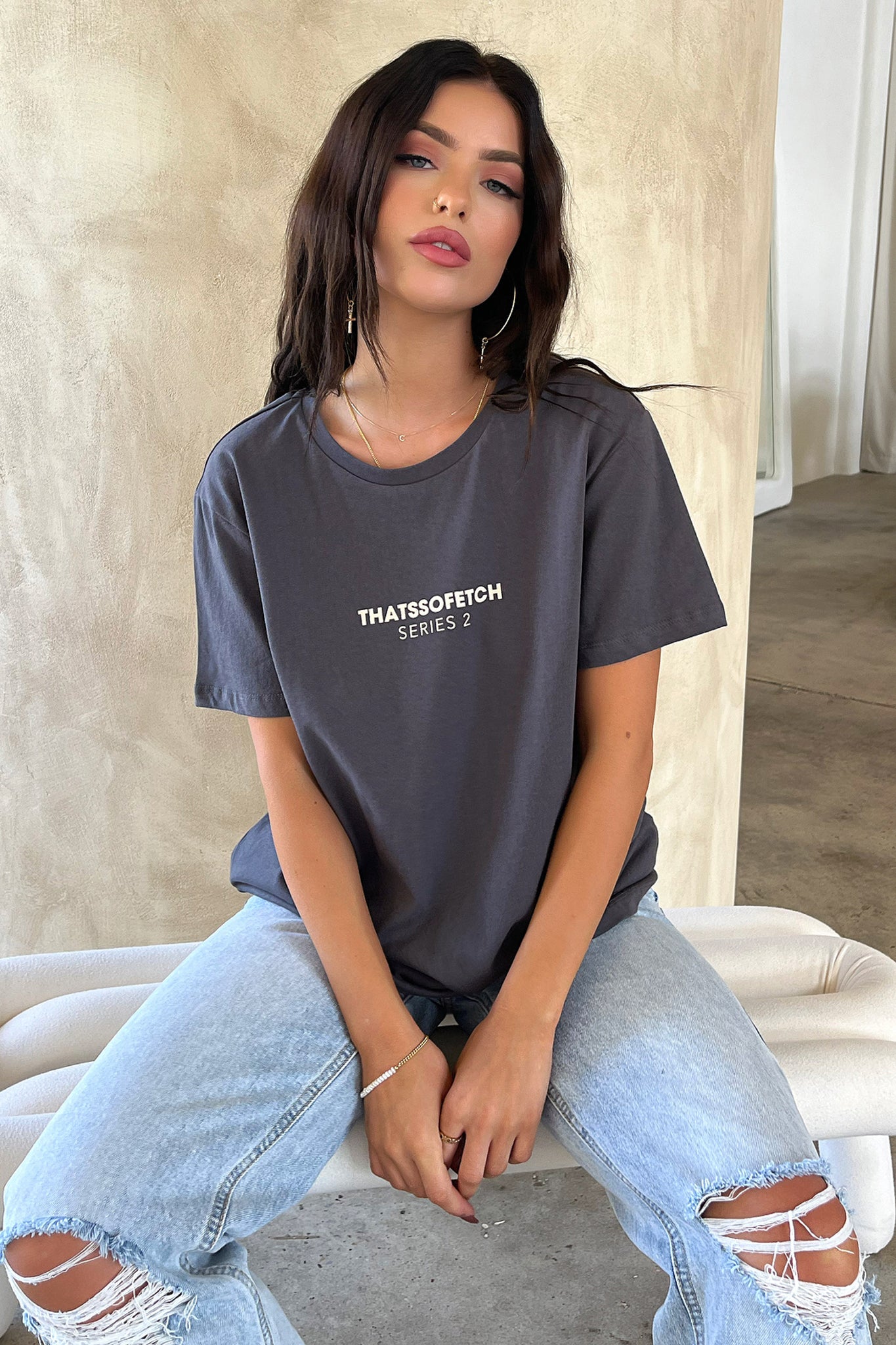 Series 2 Tee - Charcoal