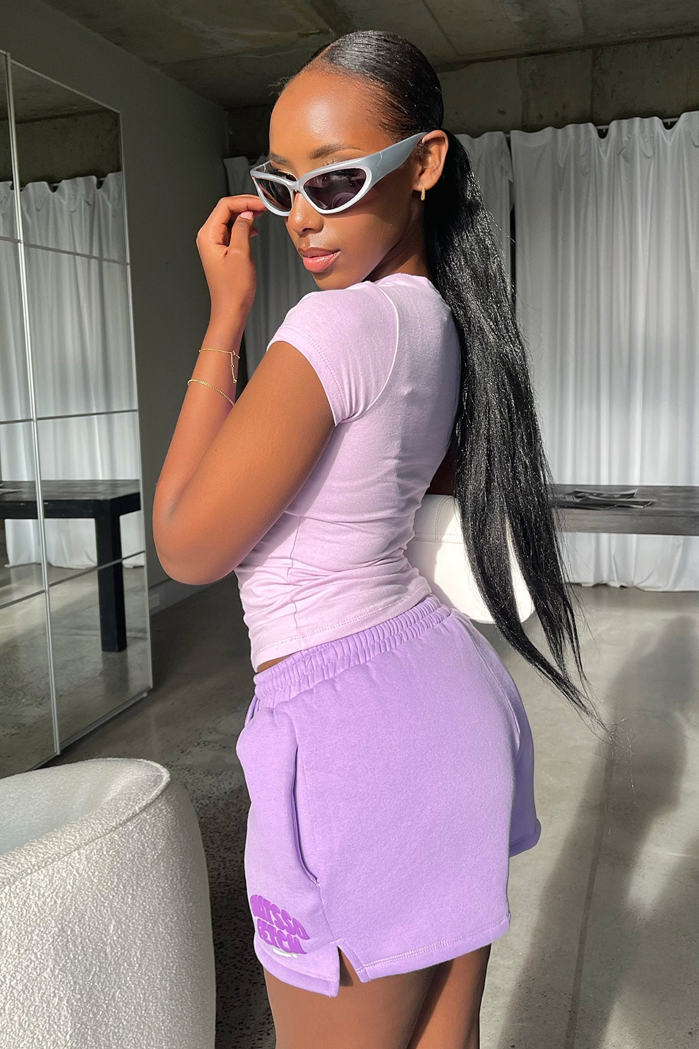 Series 5 Tee - Lilac